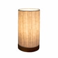 thumbnail image 3 of Eangee Home Design Mini Paper Cylinder Table Lamp, Shade Made Of Handmade Paper, 5x5x9 Inches, 3 of 6