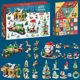 thumbnail image 2 of Calendario de Adviento de Navidad de 24 días con bloques de construcción, caja de bricolaje, cascanueces, ladrillos de Papá Noel para niños, regalo de Navidad, calendario de cuenta regresiva, 2 of 5