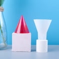 thumbnail image 3 of 5PCS Cone Silicone Mold Decorative Creative Cone Resin Mold Resin Casting Mold, 3 of 10