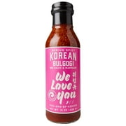 Medium Spicy Korean Bulgogi BBQ Sauce Marinade, 15oz