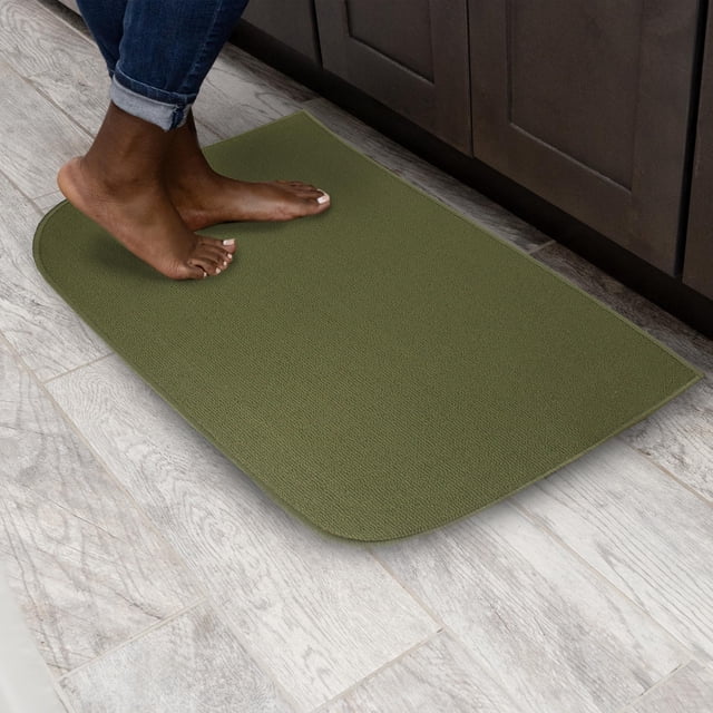 Alfombra Accent Ritz, lavable, resistente a las manchas, 50,8 x 91,44 cm, color verde