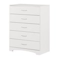 thumbnail image 2 of South Shore Step One 5-Drawer Chest for Adult, in Pure White, 2 of 12