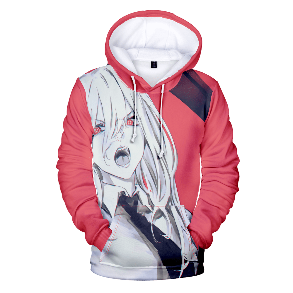 Chainsaw Man Anime Pullover Hoodie 3D Print Denji, Pochita, Makima