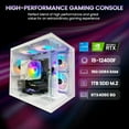 thumbnail image 3 of Suevery Gaming PC - Intel Core i5-12400F, NVIDIA RTX 4060, 16GB DDR4 RAM, 1TB NVMe SSD, WiFi 6, RGB Lighting, 3 of 6