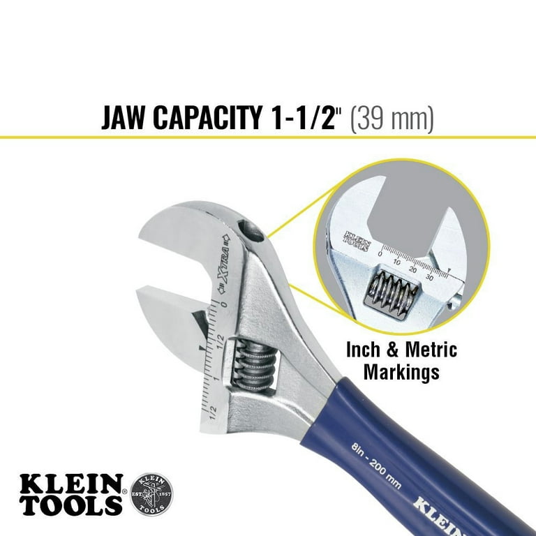 Klein Tools 1-1/2 in. to 5 in., 12 in. Grip-It Strap Wrench