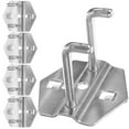 thumbnail image 6 of Raindrops  5 Pcs Peg Board Organizer Bins Pegboard Accessories Shelf Hooks Silver, 6 of 8