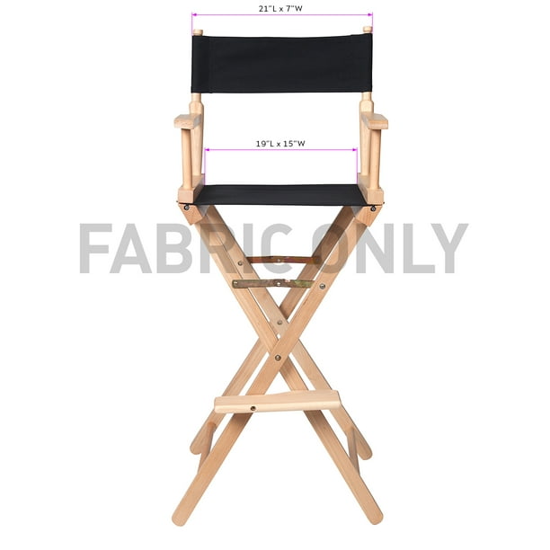 Replacement Cotton Canvas Seat and Back for Director's Chair by Trademark Innovations Walmart