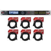 DBX VENUE360 VENU 360 DriveRack 3x6 PA Speaker Sound Processor System+XLR Cables