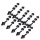 thumbnail image 5 of ZPSHYD 10 Uds. De Colgante de Cristal, Material acrílico cónico, Adorno de Cuentas Irregulares, lámpara DIY, decoración de árbol de Navidad, candelabro para Fiesta de Boda(Negro), 5 of 5