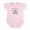 Petal Pink, variant on CafePress - Nana & Poppy's Angel Infant Bodysuit - Baby Light Bodysuit, Size Newborn - 24 Months
