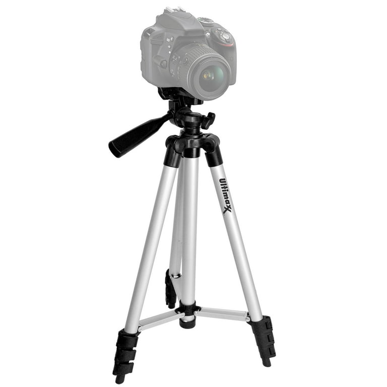 55" Phone Tripod, PHOPIK Aluminum Extendable Tripod Stand With Shutter, Carrying Bag, Compatible With IPhone/Android/Sport Camera&Insta 360 X5 Perfect For Video Recording/Selfies/Live Stream/Vlogging