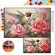 thumbnail image 1 of 5D DIY Con Cuentas Cuadradas Colibrí Del Arte 75x55cm, 1 of 9
