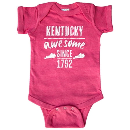 

Inktastic Kentucky is Awesome Since 1792 Gift Baby Boy or Baby Girl Bodysuit