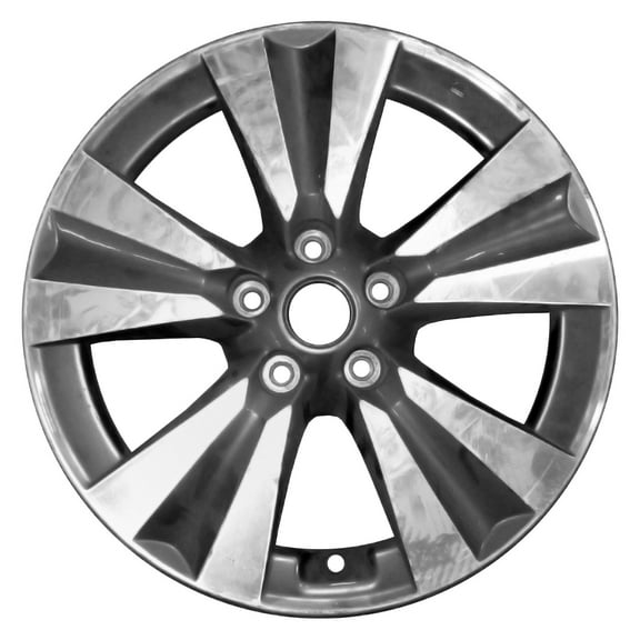 Remanufactured Machined Dark Charcoal Aluminum Wheel 17 x 6.5 403003NF3E fits 2013-2017 Nissan Leaf