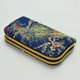 thumbnail image 1 of Cartera bordada de doble cara de estilo minoritario con pavo real bordado, asa larga con cremallera, bolso para teléfono móvil, 1 of 6
