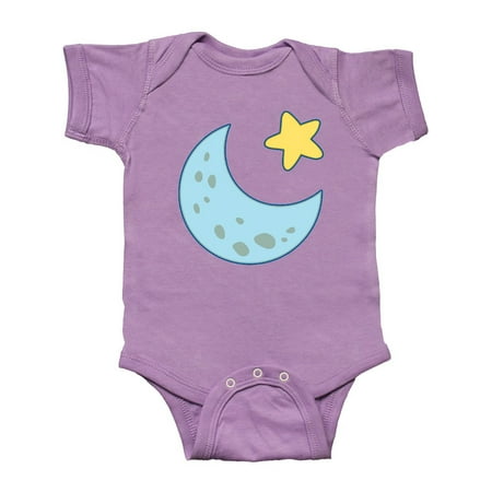 

Inktastic Moon and star Gift Baby Boy or Baby Girl Bodysuit
