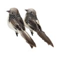 thumbnail image 4 of Mini pájaros falsos, plumas artificiales, musgo, palomas, decoración de jardín y boda, 2 uds. Sincero Electrónica, 4 of 4