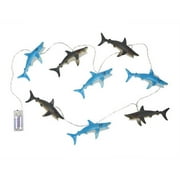 Two's Company Shark Light Up Garland in Gift Box Includes 8 Sharks.