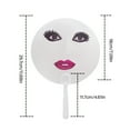 thumbnail image 5 of Yokua 2Pcs Portable Handheld Decorative Fan for Parties Performances Easy to Use, 5 of 12