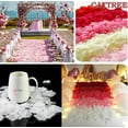 thumbnail image 4 of Rose Petals, Fake Rose Petal White & Red for Valentines Decorations Suitable Weddings Valentine's Day Anniversaries Birthdays Parties Romantic Table Decor Special Night 2000 PCS A, 4 of 5