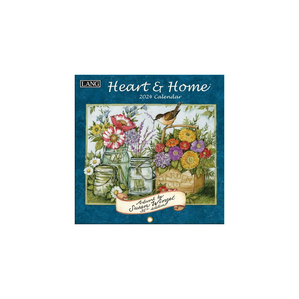 Lang, Heart and Home 2024 Mini Wall Calendar