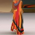 thumbnail image 2 of Robe Maxi pour Femmes Été Bohème Décontractée Sans Manches Longue Robe de Plage pour les Vacances, 2 of 5
