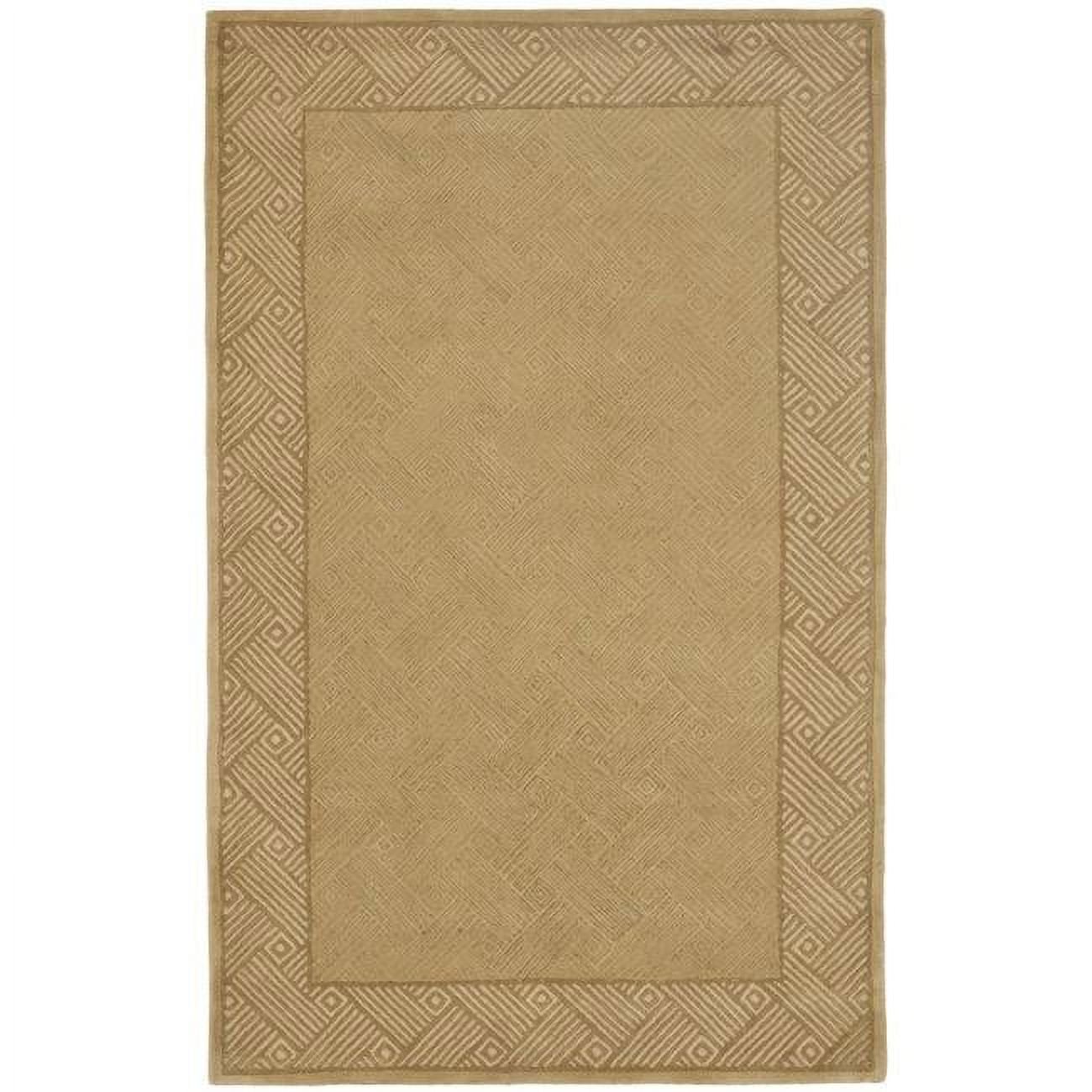 Safavieh Handmade Passage Light Gold Wool Rug (4' x 6')