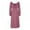Wine red, variant on Women Floral Dress French Romance Long Sleeve Square Neck Print Dresses Casual Loose Swing Midi Dress