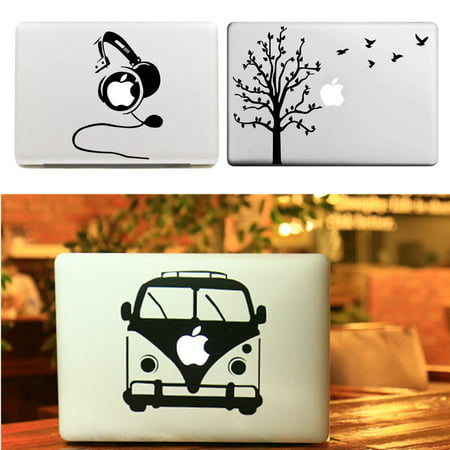 3 Types EASY FIT Laptop Decal Sticker Skin Cover for For MacBook Apple MacBook Air Pro 11 13 15