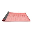 thumbnail image 2 of Ahgly Company Indoor Square Abstract Red Contemporary Area Rugs, 8' Square, 2 of 4