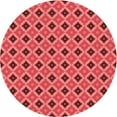 thumbnail image 1 of Ahgly Company Machine Washable Indoor Round Transitional Red Area Rugs, 5' Round, 1 of 7