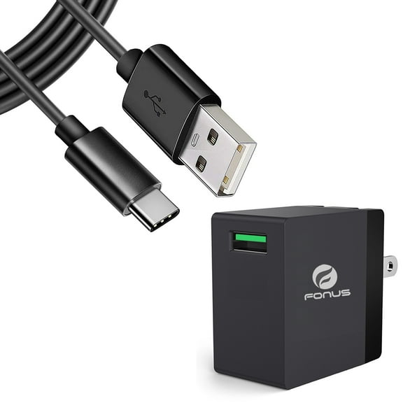 18W Quick Home Charger for TCL 50 XL 5G/XE 5G/LE - 6ft USB Cable Power Cord Travel Wall