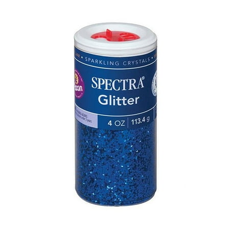 UPC: 0194629004485 | Spectra Glitter Blue 4 oz./Jar 6 Jars (PAC91650-6)
