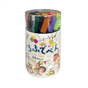 KOKUYO Irofudepen 24 Color Set Aqueous Brush Pen KE-AC34-24