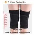 thumbnail image 3 of Knee Pads For Women, Dance Knee Pads Wrestling Knee Pads Basketball Knee Pads Volleyball Knee Pads For Women, Knee Protector Soft Knee Pads For Work (, 3 of 5