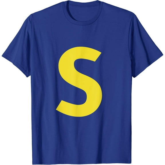 Velto letter S chipmunk group matching costume T-Shirt All Size S-5XL