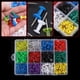 thumbnail image 5 of Tachuelas de Plástico ANGGREK 600 Uds Multicolor para Hogar Oficina con Caja de Plástico, 5 of 8
