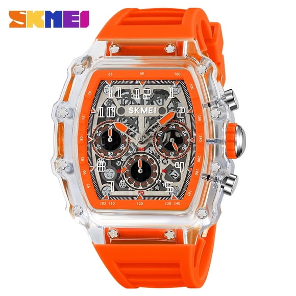 SKMEI Fashion Quartz Movement Watches Mens  Wristwatches 5Bar Waterproof Date Time Stopwatches Reloj Hombre 2305