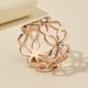 thumbnail image 4 of Anillo para bufanda con forma de flor hueca, elegante anillo deslizante para bufanda con diamantes de imitación, elegante anillo para bufanda de seda para mujeres, camisas, chales y pañuelos., 4 of 8