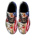 thumbnail image 2 of ChriStas Cattle Cow American flag Shoes Sneakers Black Size 11.5, 2 of 7