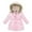 Pink, variant on XBASW Toddler Kids Girls Winter Parka Coat Waterproof Puffer Cotton Jacket Hooded Warm Outwear Med-Length Children Cotton Jacke for 3-12 Years