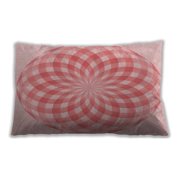 Ahgly Company Indoor Rectangular Contemporary Lumbar Throw Pillow, 13 inch by 19 inch