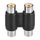 thumbnail image 2 of Adaptador Divisor de Cable de Audio y Video RCA 2 Femenino a 2 Femenino 8Pcs, 2 of 5