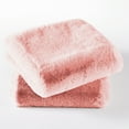 thumbnail image 5 of Home Soft Things Heavy Faux Fur 2 Piece Throw Pillow Cover Set - Rose Quartz - 20" x 20", 5 of 5