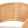 thumbnail image 6 of bali & pari Arisu Boho Dining Set, 5-Piece, Light Honey, 6 of 9