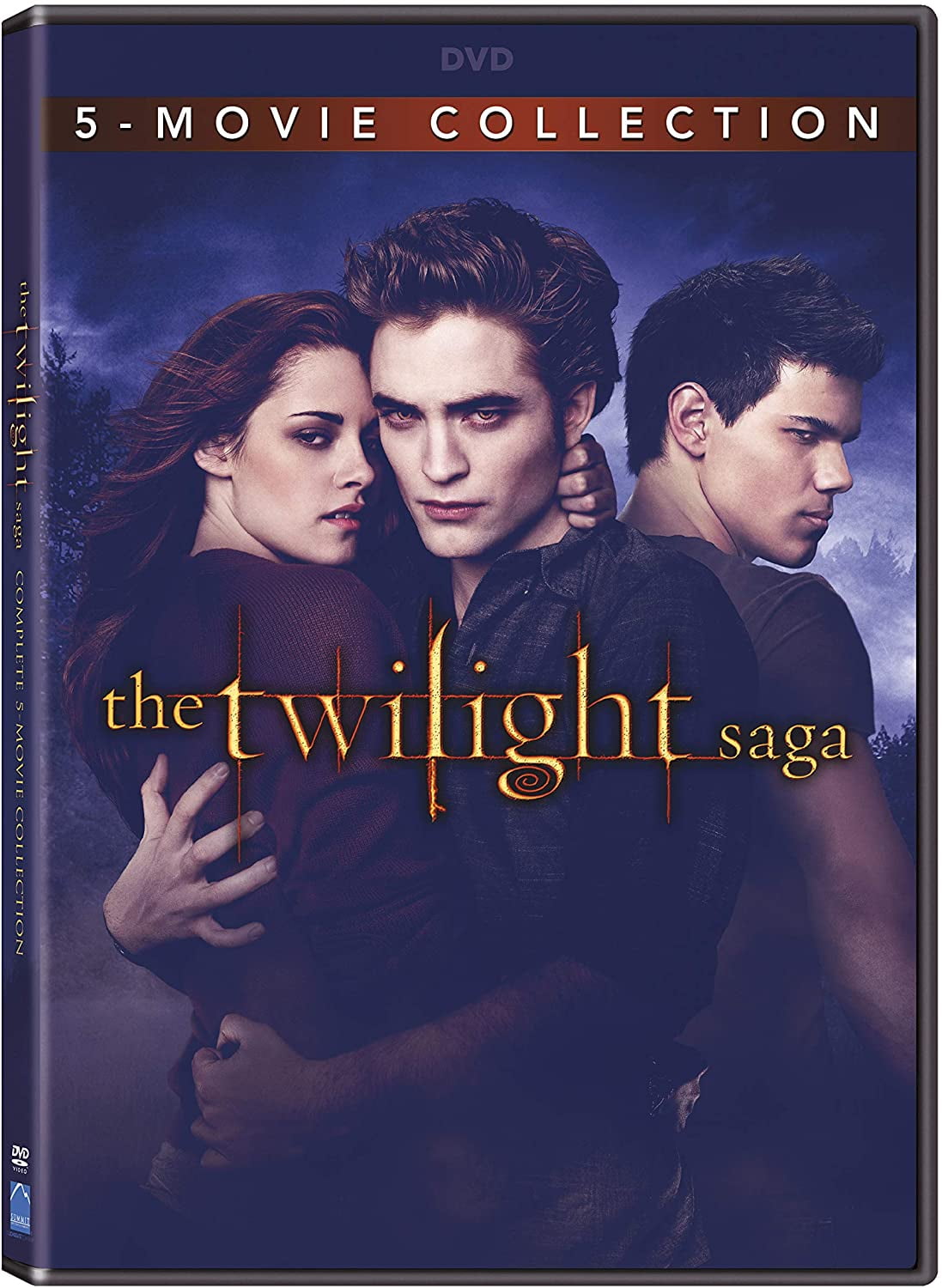 Twilight Forever: The Complete Saga DVD - Breaking Dawn, Eclipse