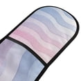 thumbnail image 4 of Yayeee Double Oven Mitt Kitchen Heat Resistant Baking 35" x7" Quilted Glove, Light Blue Gradient, 4 of 6