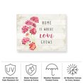 thumbnail image 3 of Art Licensing Studio 'Home Love' Outdoor All-Weather Wall Decor, 3 of 3