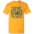 thumbnail image 4 of UGP Campus Apparel Straight Outta Los Angeles T-Shirt - Small - Gold, 4 of 6