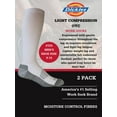 thumbnail image 5 of Genuine Dickies Men's OTC Compression Crew Sock, 2 Pack, 5 of 5